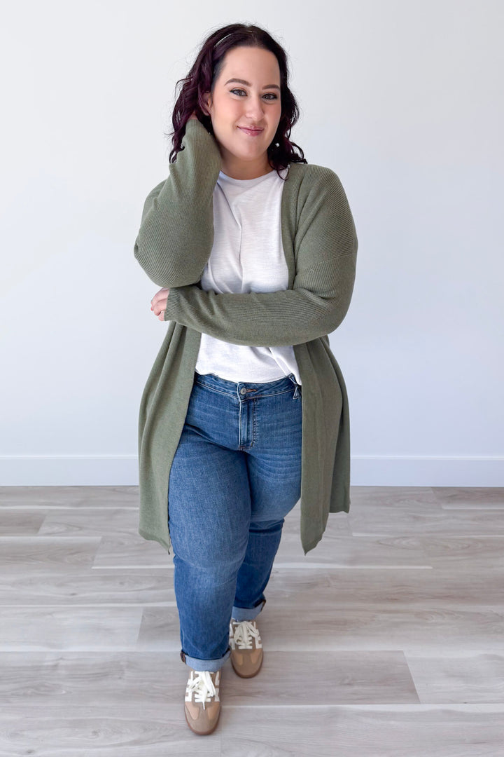 Where I Belong Cardigan Curvy