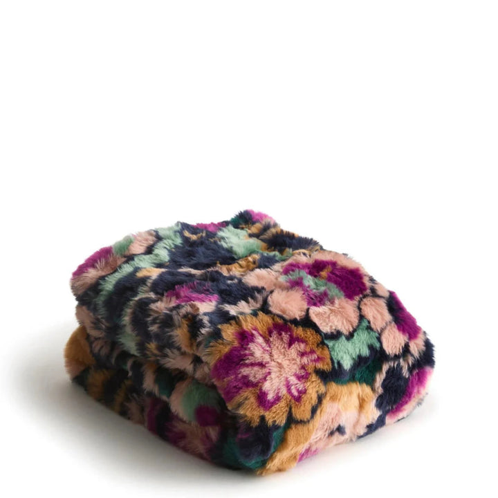 Vera Bradley Faux Fur Throw Blanket