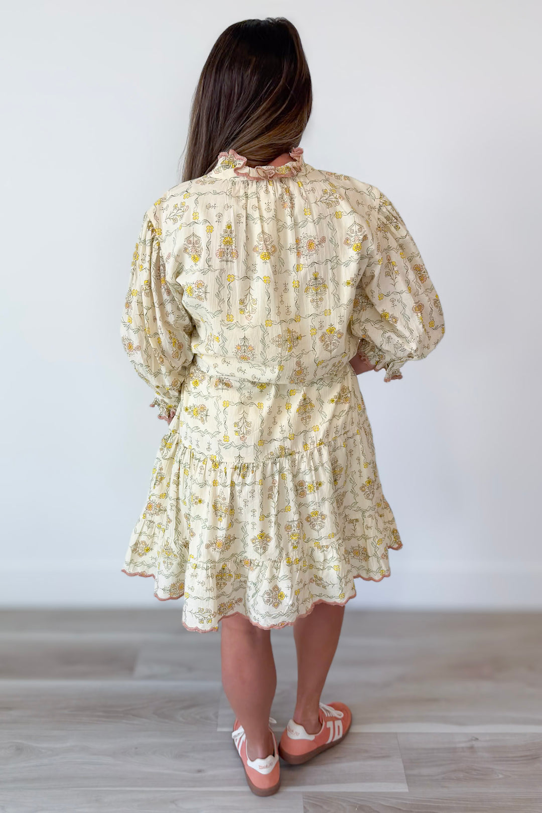 Trellis Of Flowers Dress