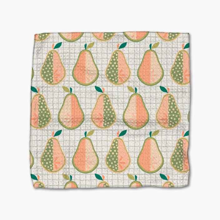 Geometry Mod Pears Dishcloth Set
