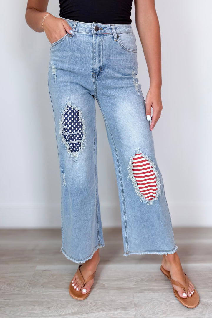 Easel Summer Of Freedom Denim