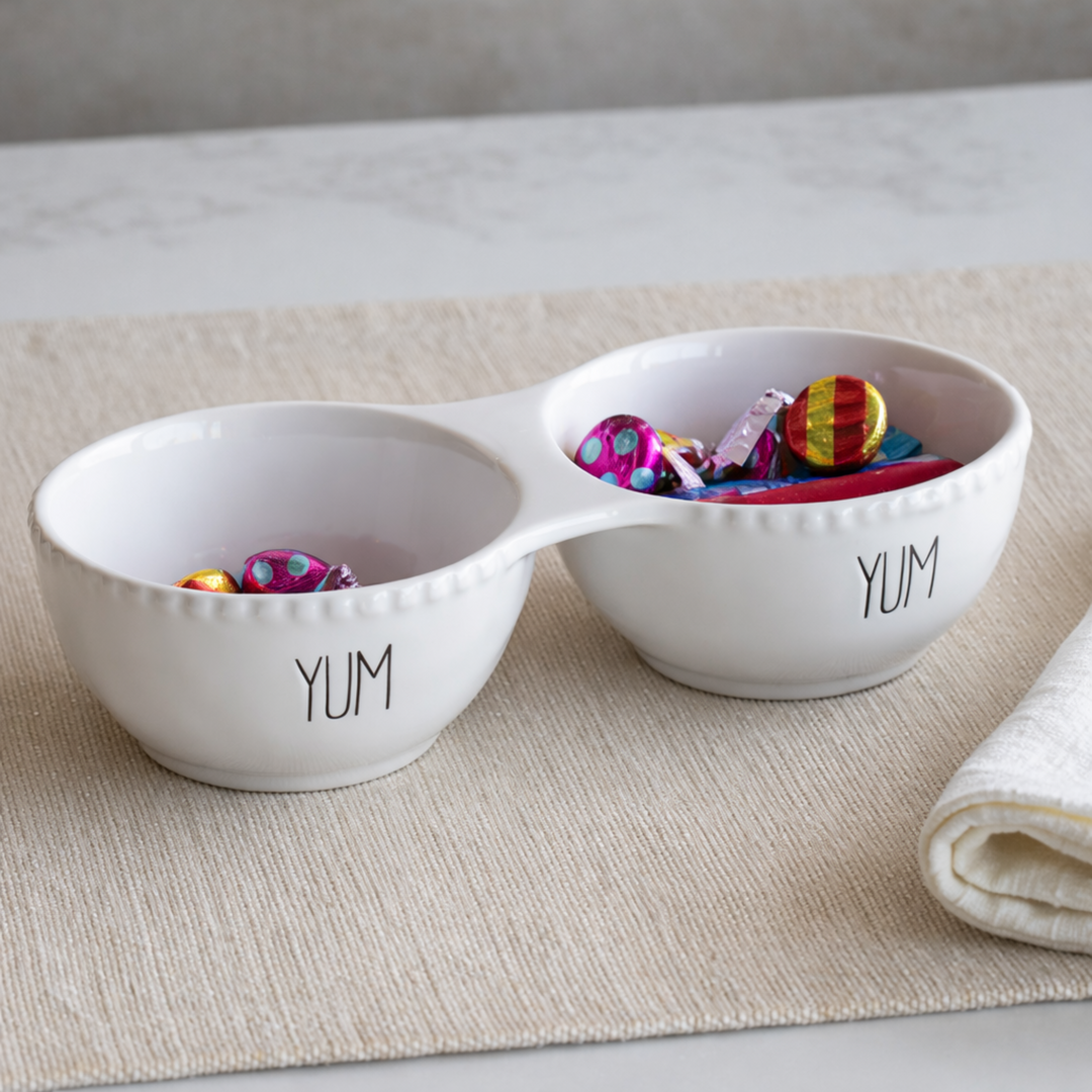Double Yum Serving Bowls