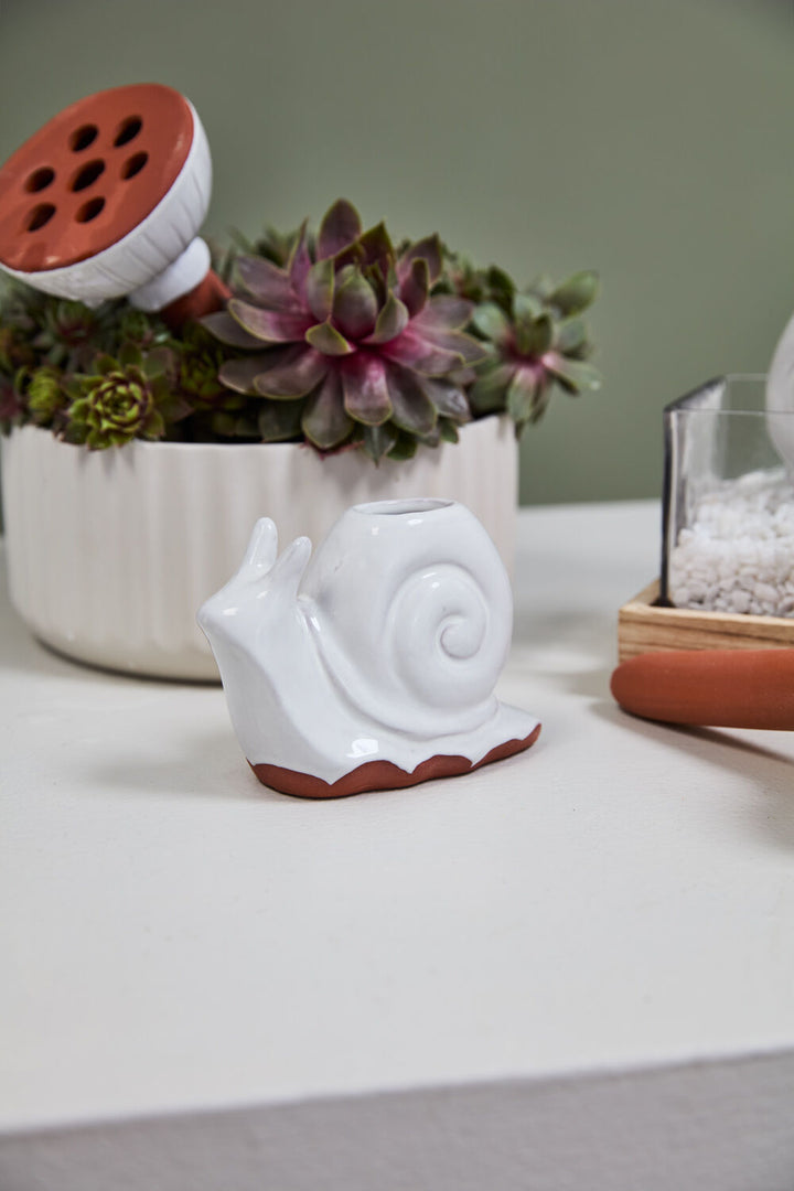 Whimsy Watering Snail Critter