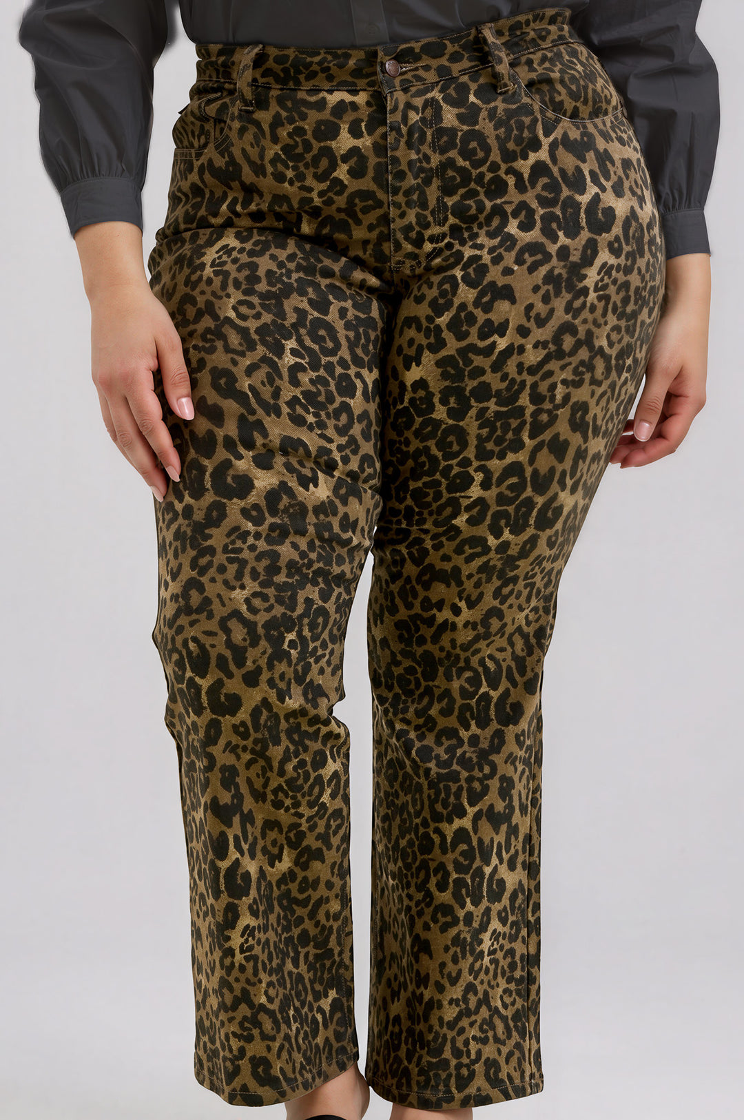 Judy Blue Leopard Denim