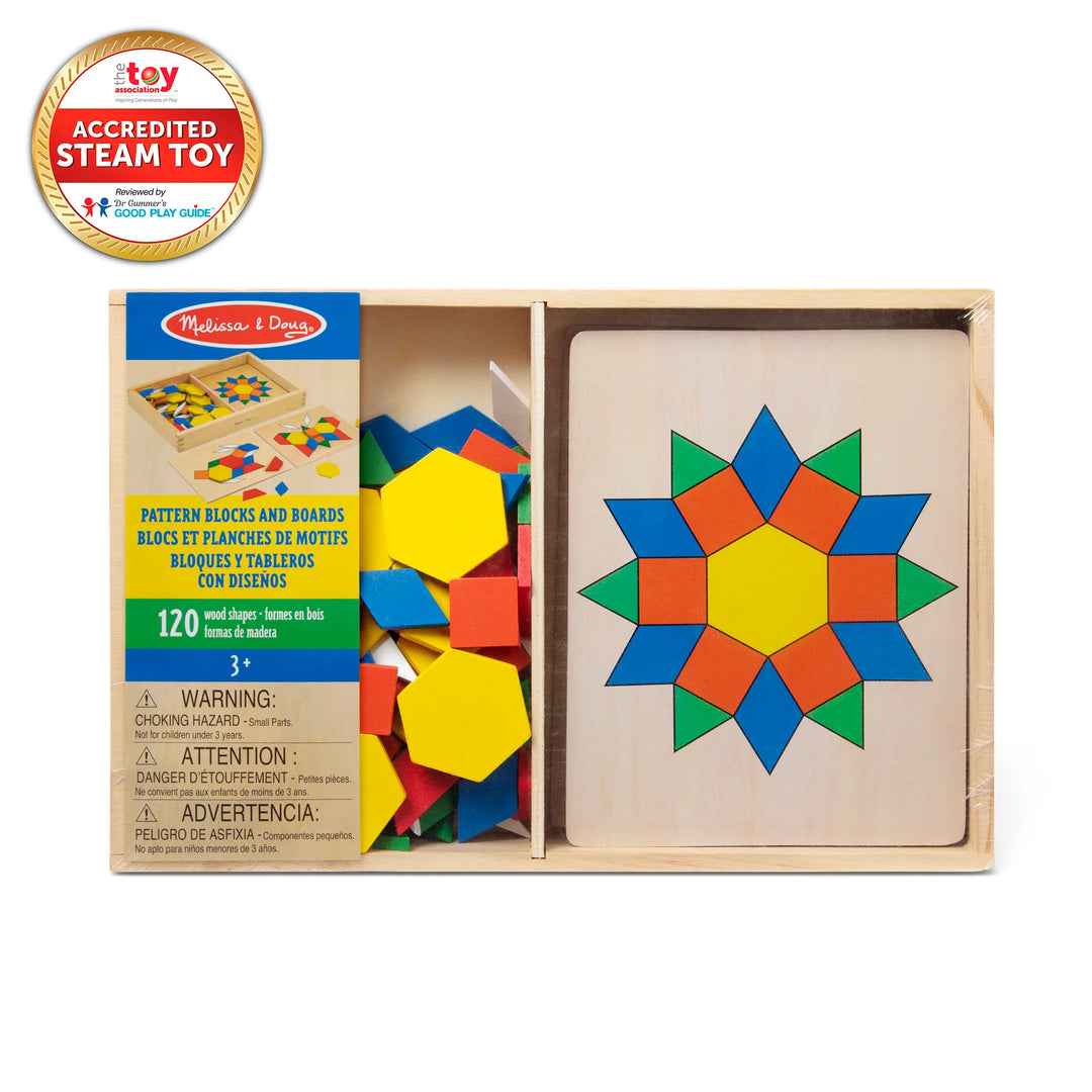 Wooden Pattern Blocks & Boards