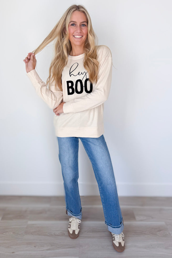 Hey Boo Sweatshirt