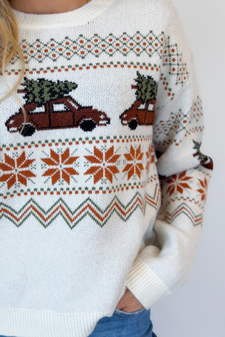Christmas Tree Farm Sweater