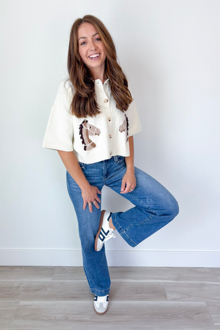 Off to the Races Sweater