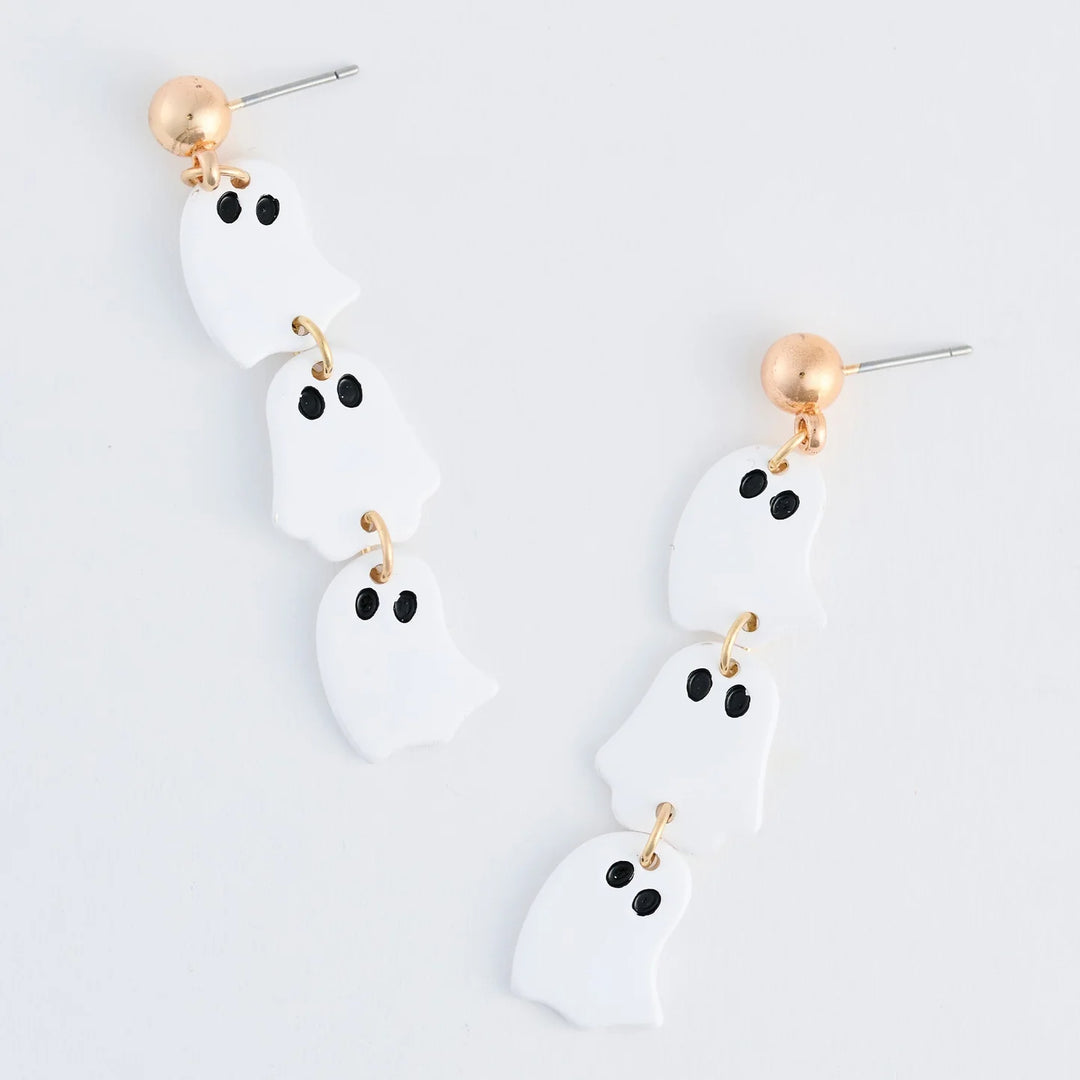 Linked Ghost Earrings