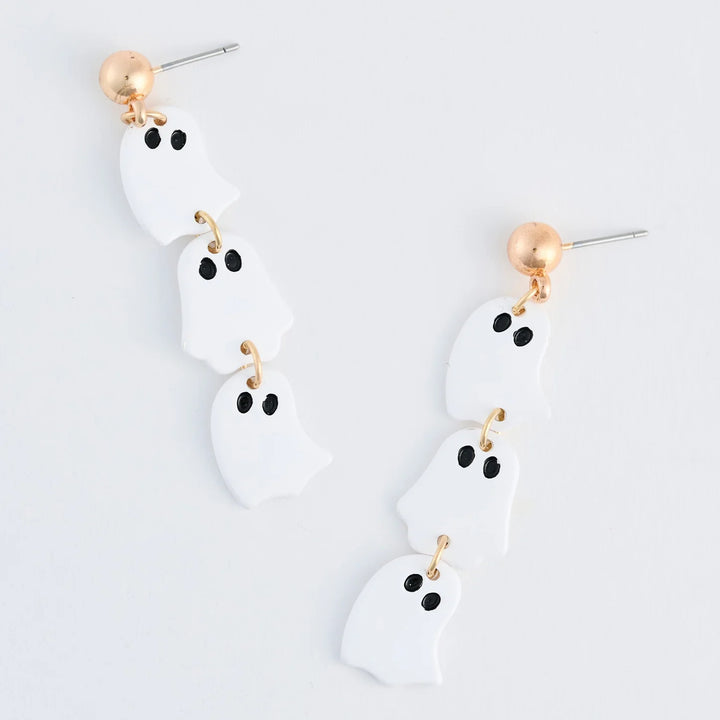 Linked Ghost Earrings