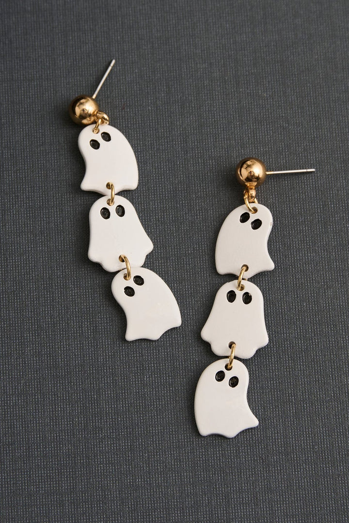 Linked Ghost Earrings