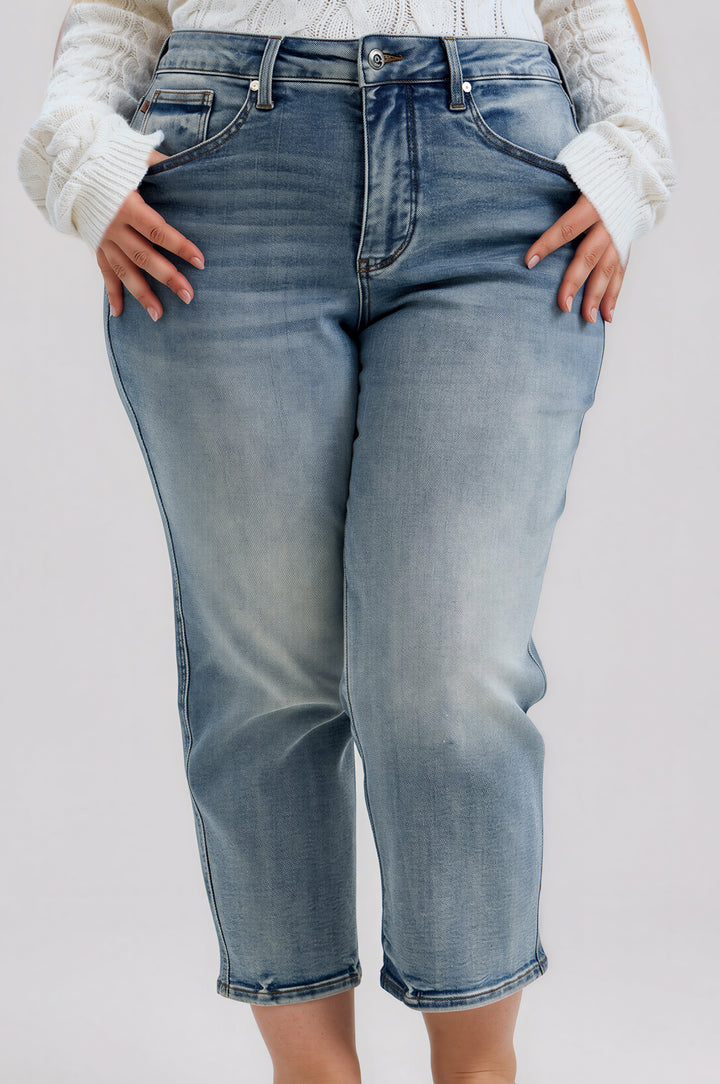 Judy Blue Petite Peggy Ankle Denim