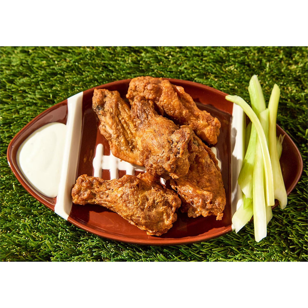 Classic Football Sectional Serving Platter
