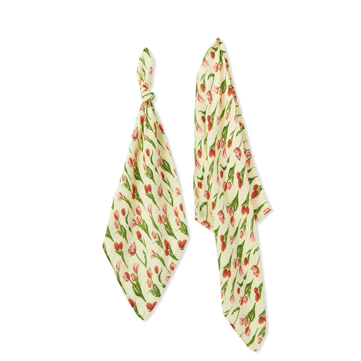 Tulip Bamboo Burp Cloth Set