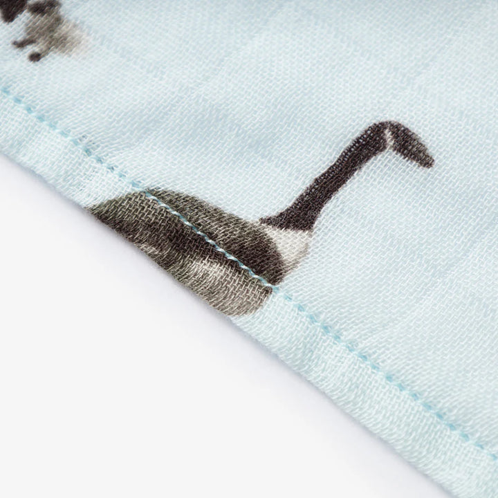 Goose Bamboo Burp Cloth Set