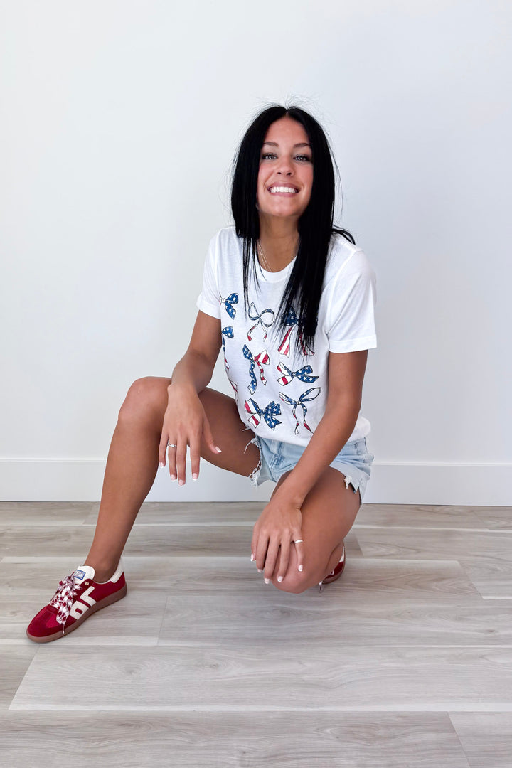 Americana Coquette Tee