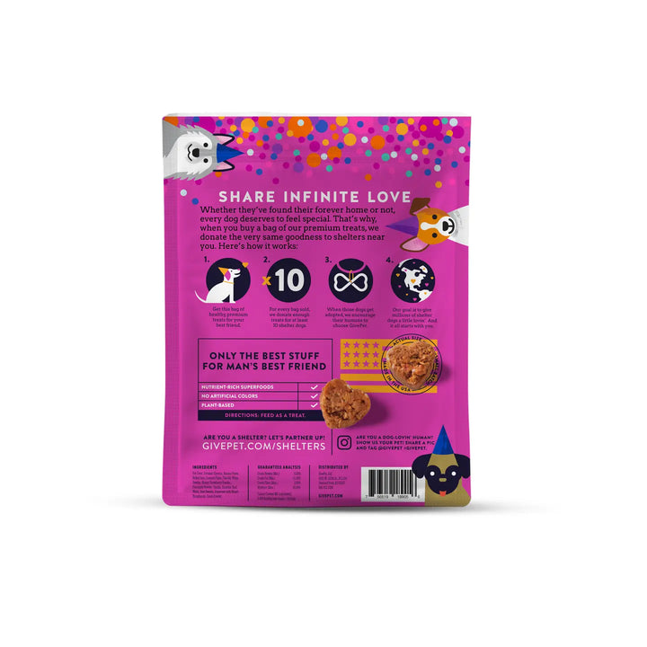 Givepet Gotcha Day Paw-ty Dog Treats