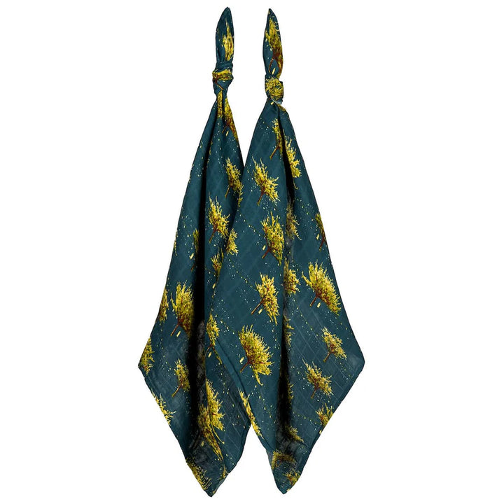 Firefly Bamboo Burp Cloth Set