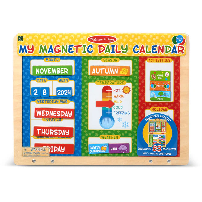 My First Magnetic Calendar