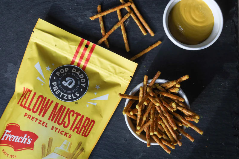 Pop Daddy French's Mustard Pretzels