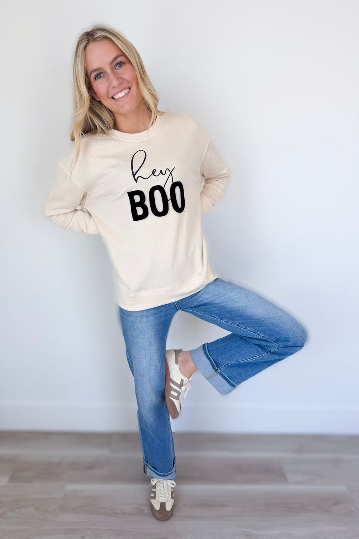 Hey Boo Sweatshirt