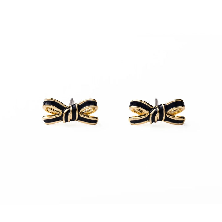 Luxe Bow Stud Earrings