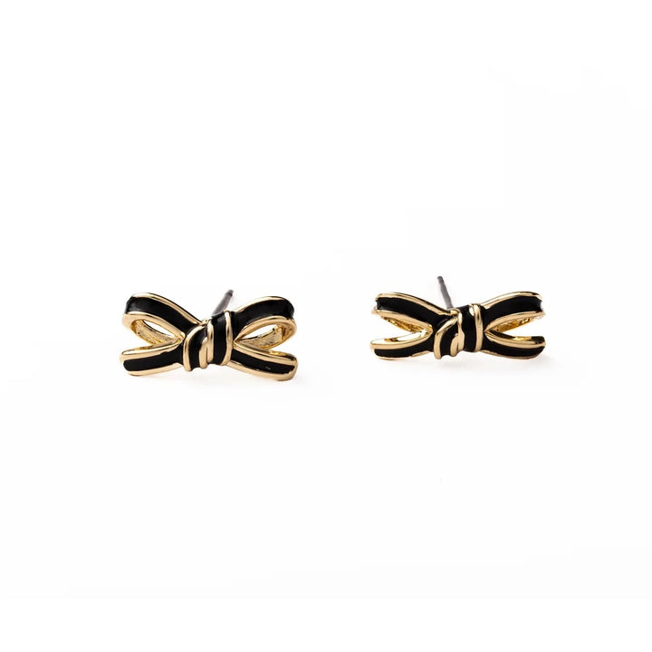 Luxe Bow Stud Earrings