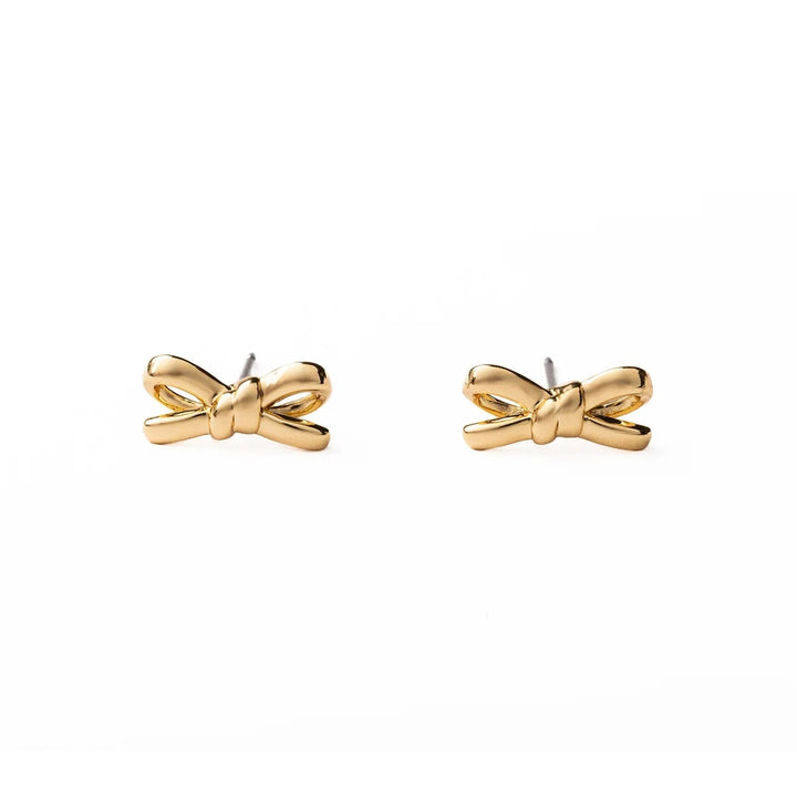 Luxe Bow Stud Earrings