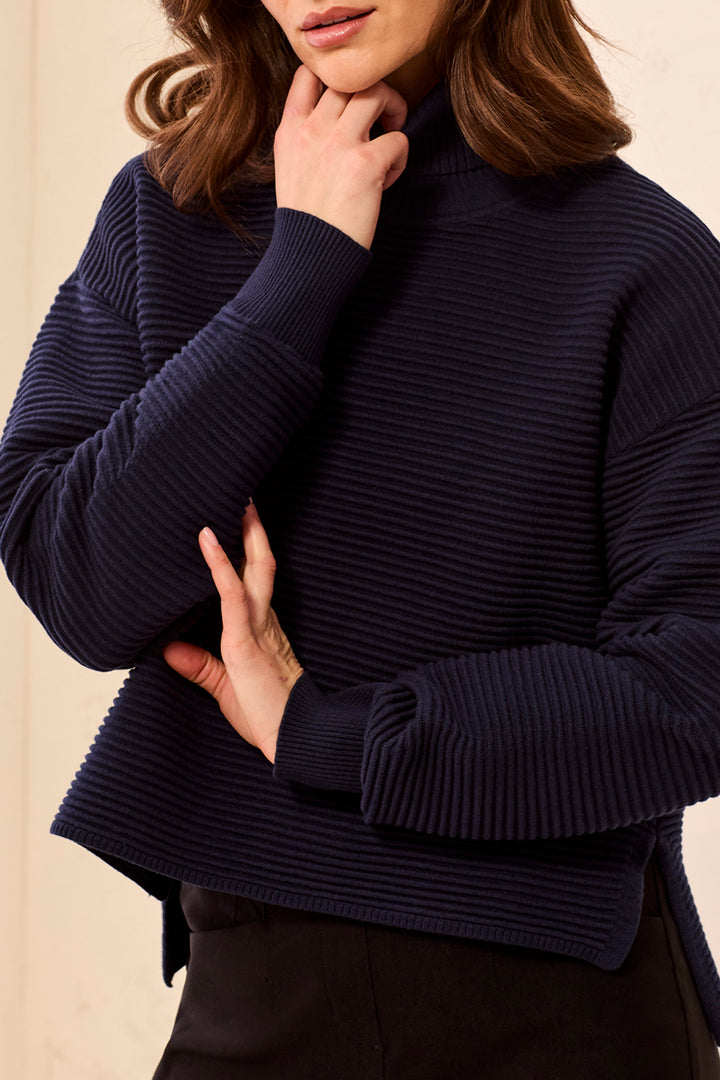 Side Slit Sweater