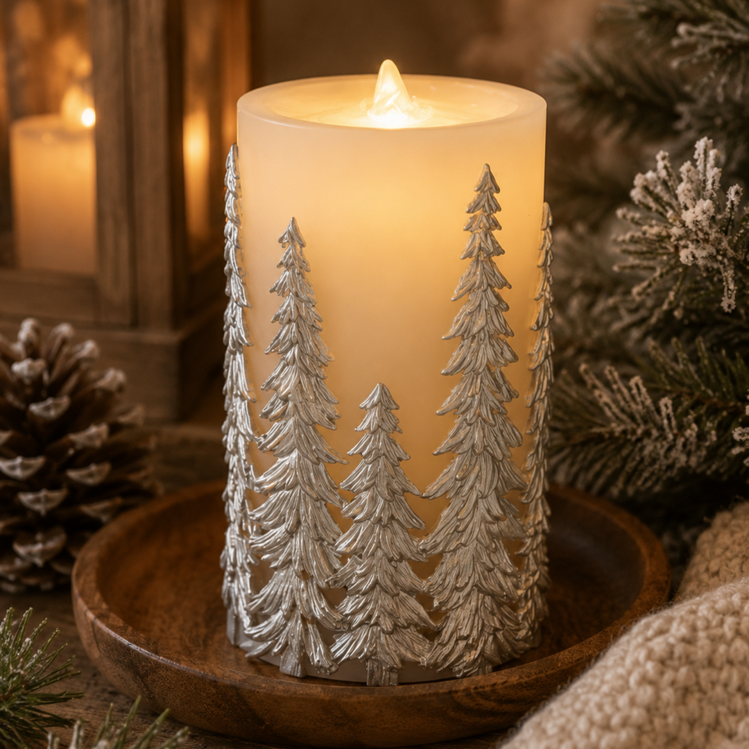 Evergreen Tree Candle