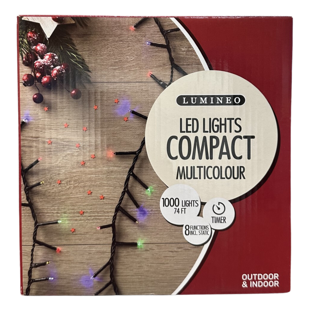 Lumineo Compact LED Lights - Green/Blue/Red