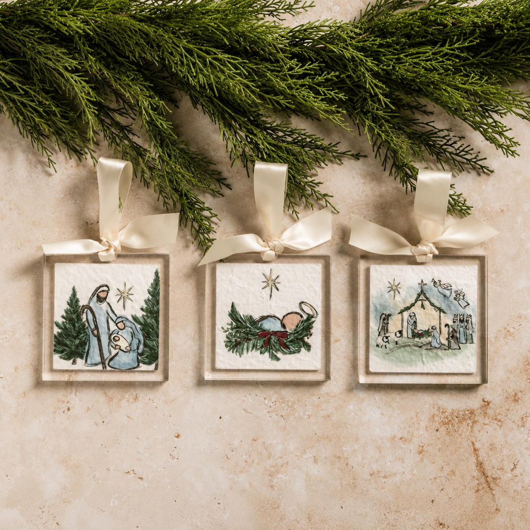 Mary Acrylic Ornament