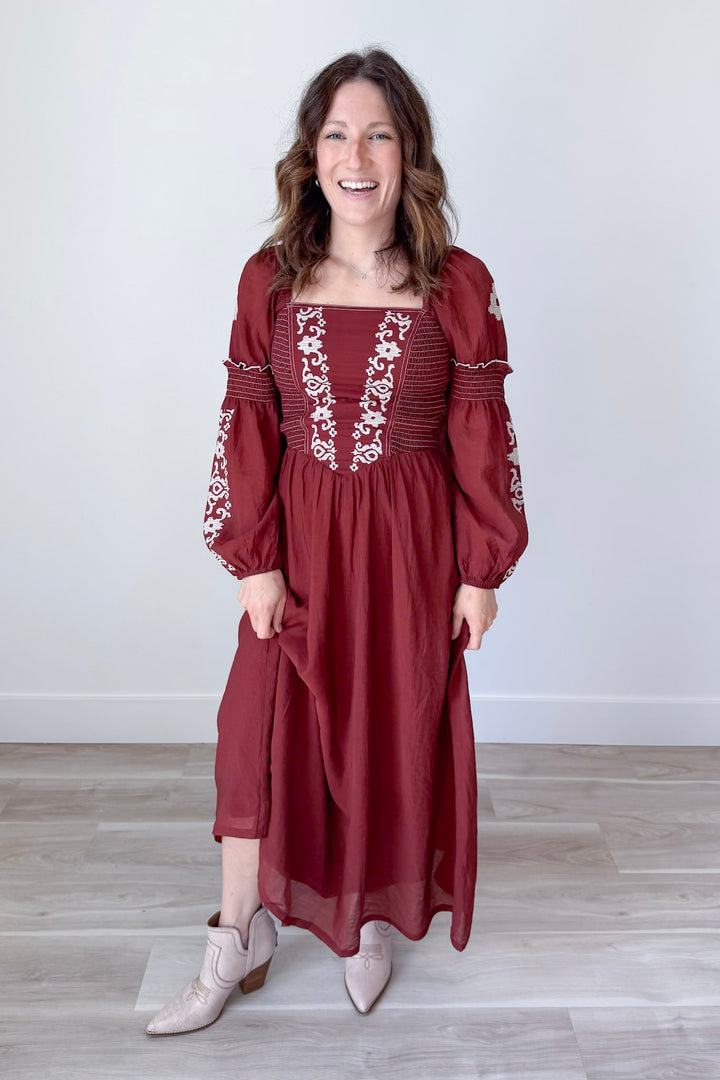 Gather Around Dress