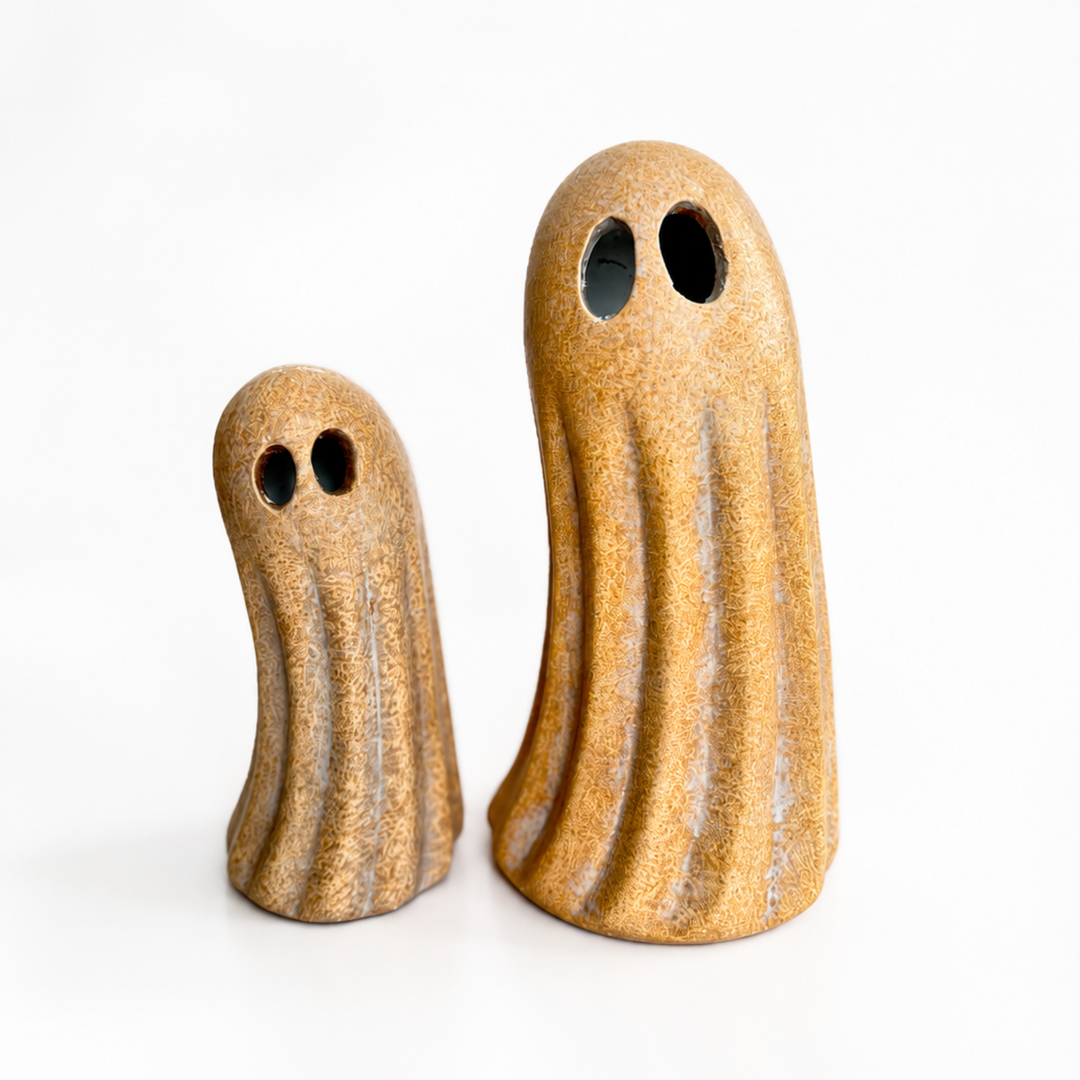 Ceramic Ghost Figurine