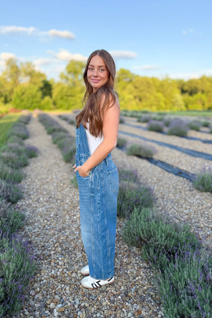 Free People Good Luck Overall