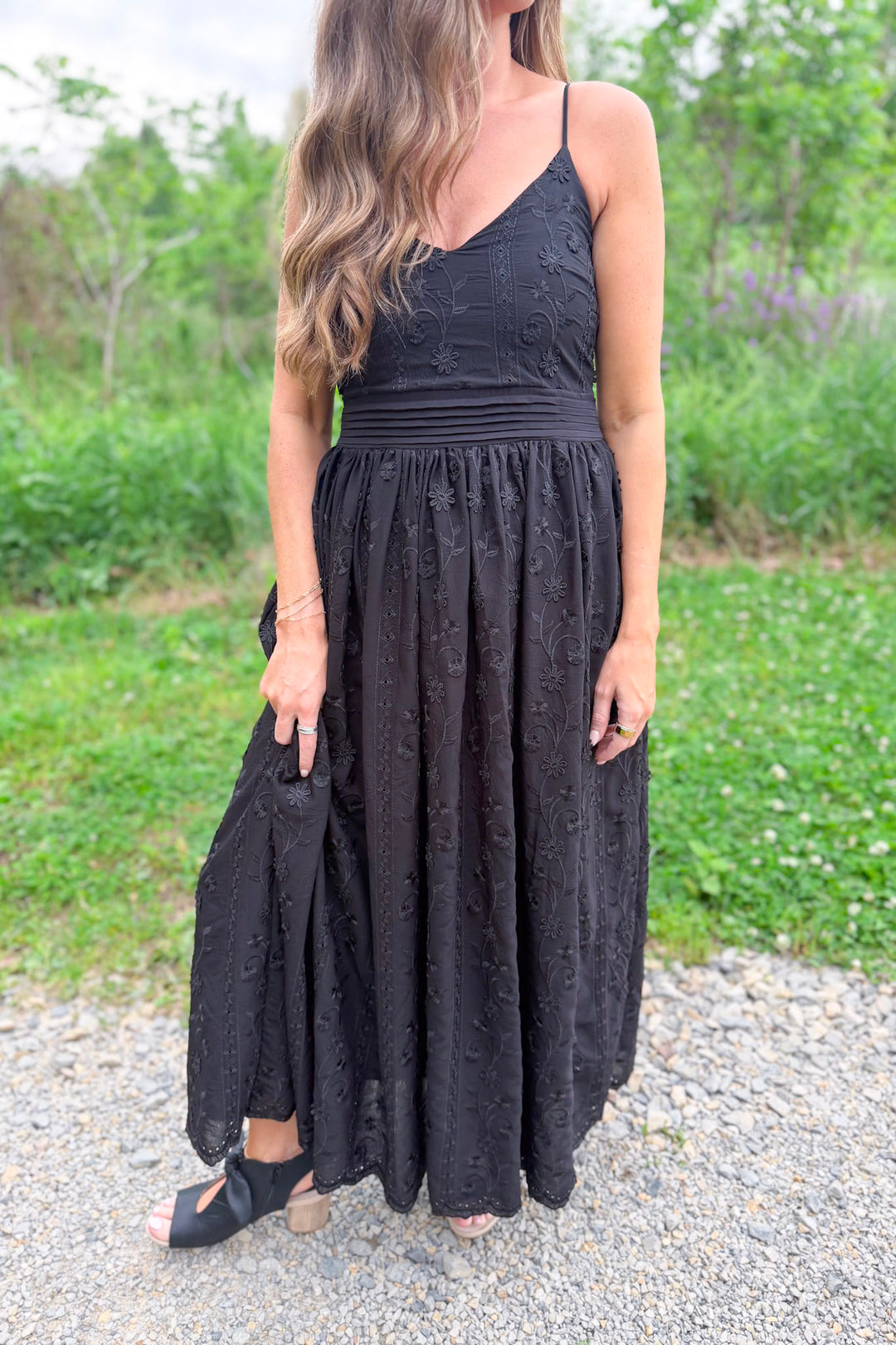 Midnight Meadow Dress