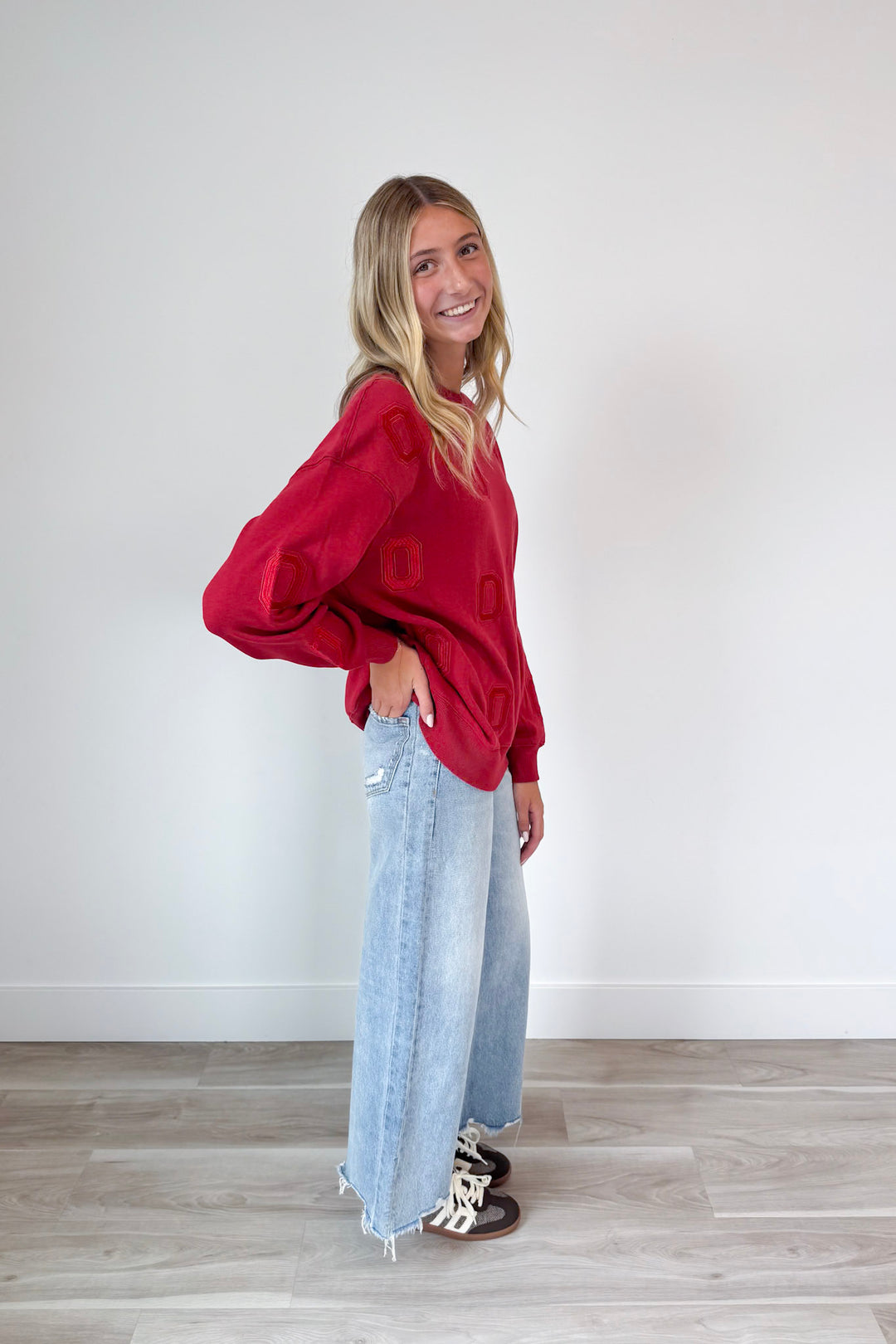 Saturdays = Scarlet Sweatshirt