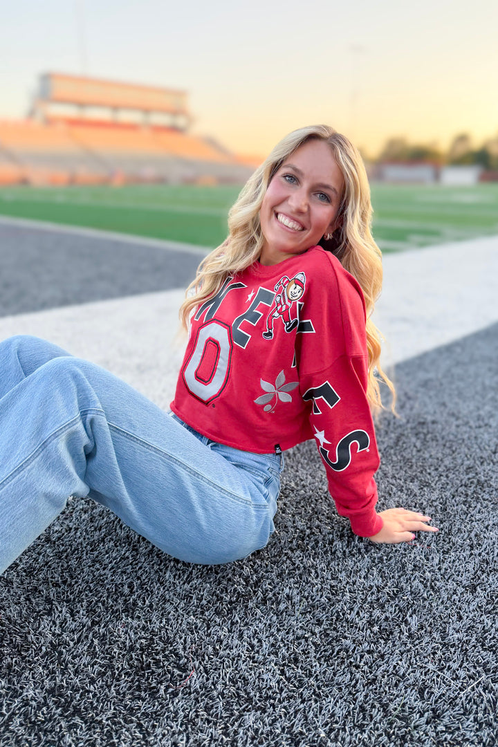 OSU Patched Up Sweatshirt