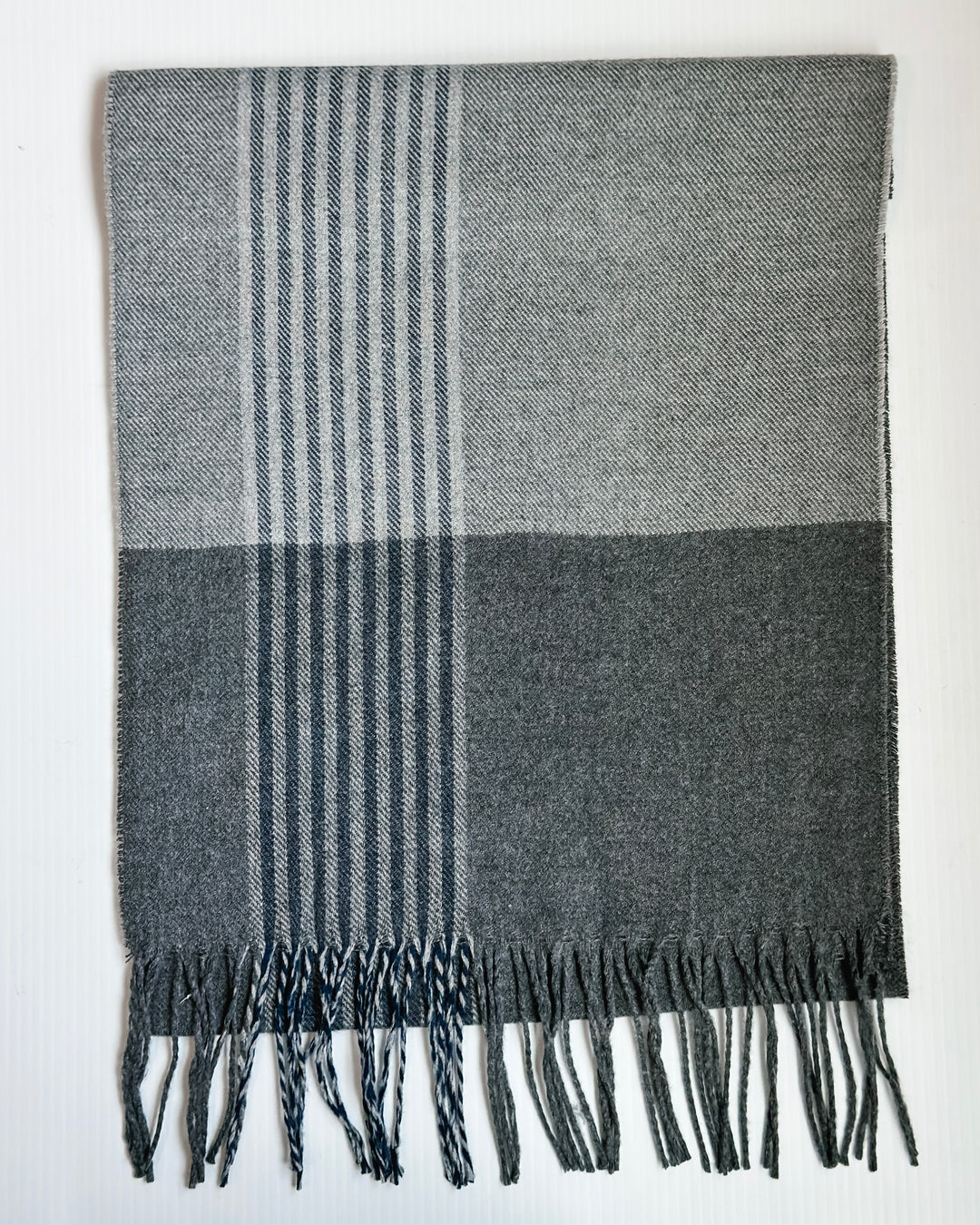 Fringed Cashmere Feel Scarf (save for next year)