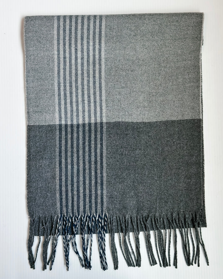 Fringed Cashmere Feel Scarf (save for next year)