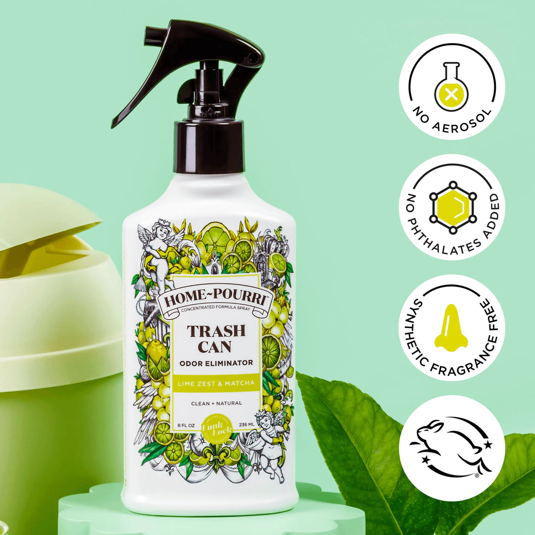 Lime Zest & Matcha Trash Can Odor Eliminator
