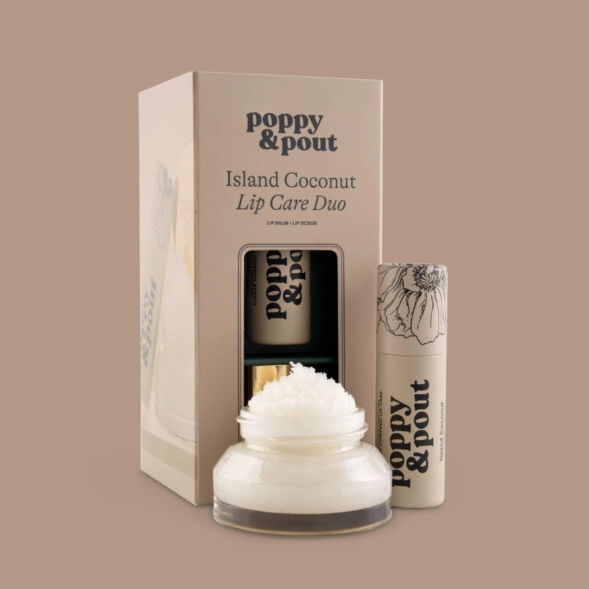 Poppy & Pout Original Lip Care Duo