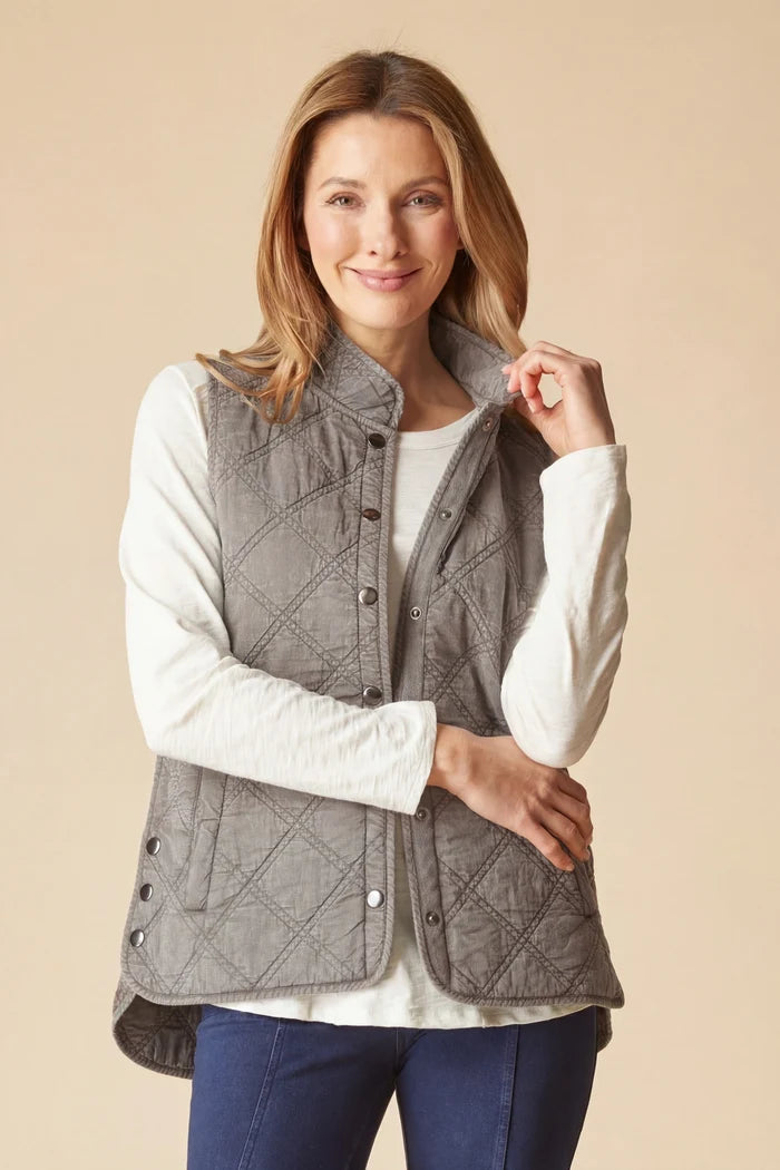 Quilted Windjammer Vest