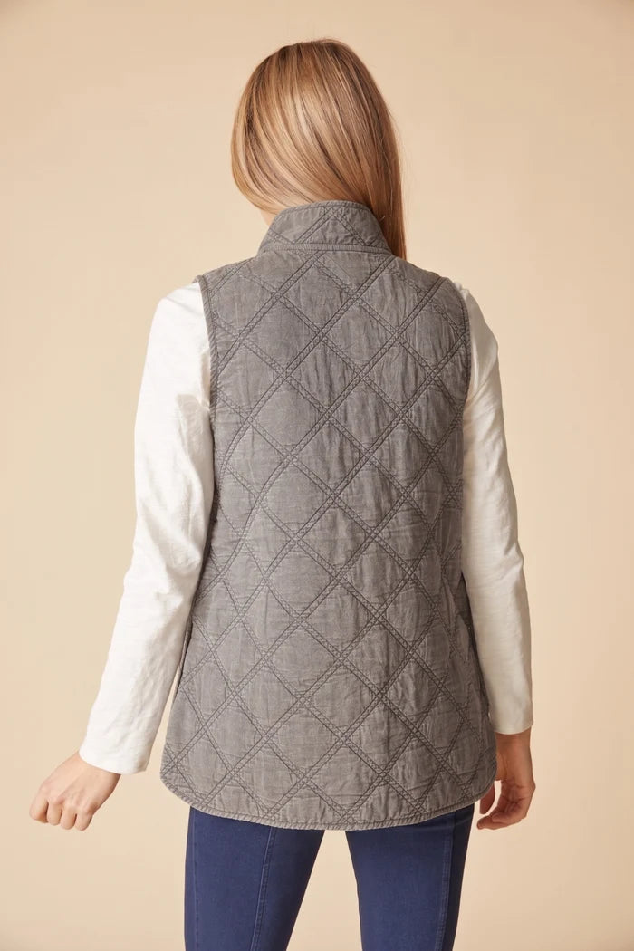 Quilted Windjammer Vest