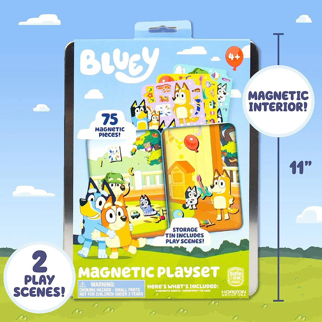 Bluey Magnetic Playset