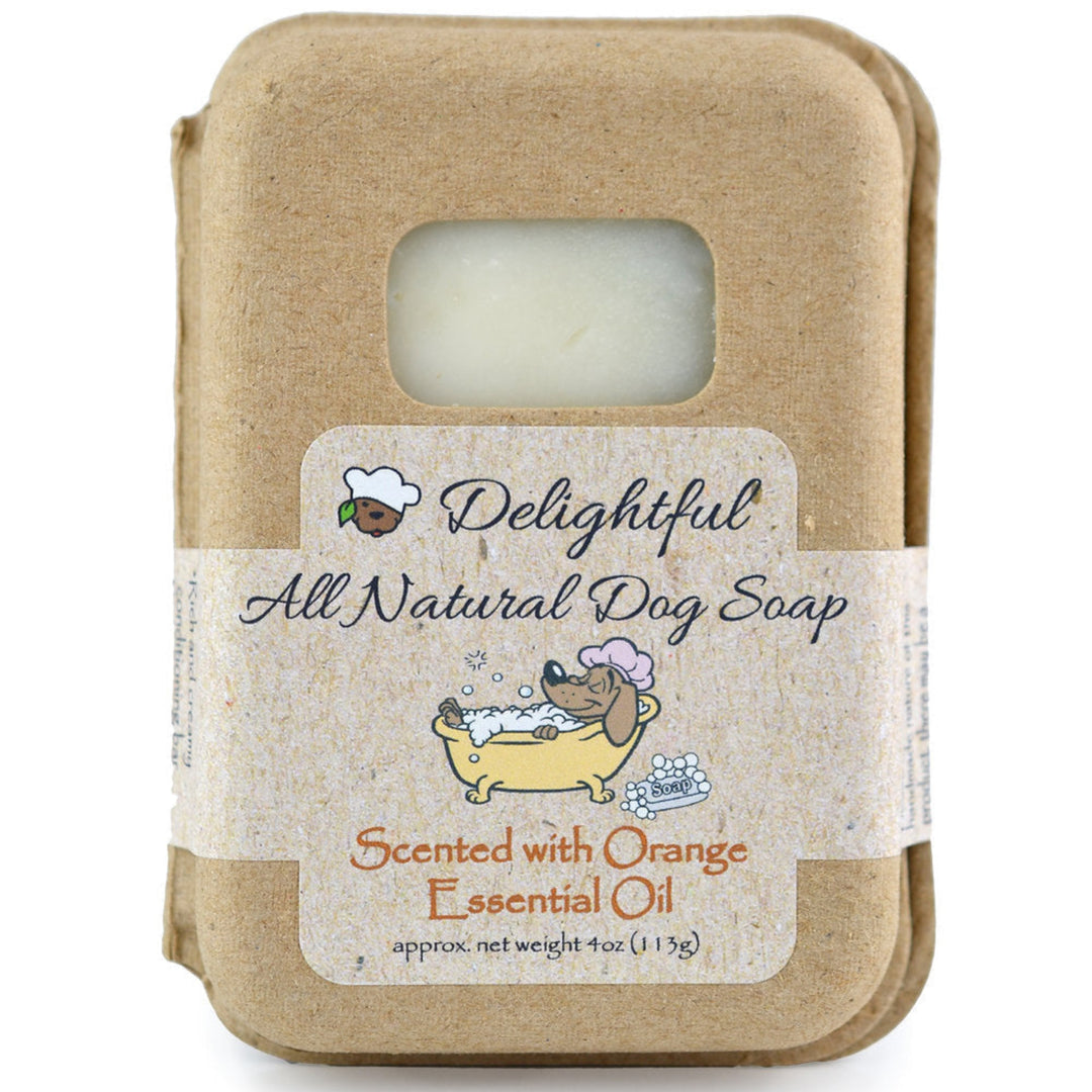 Orange Dog Shampoo Bar