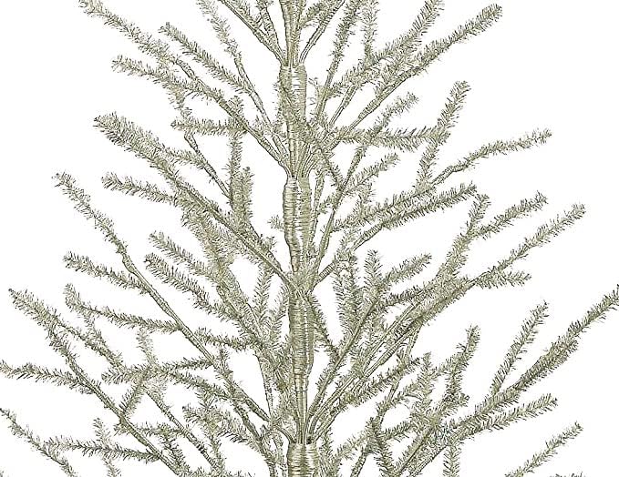 Silver Tinsel Tree  - Local Pickup