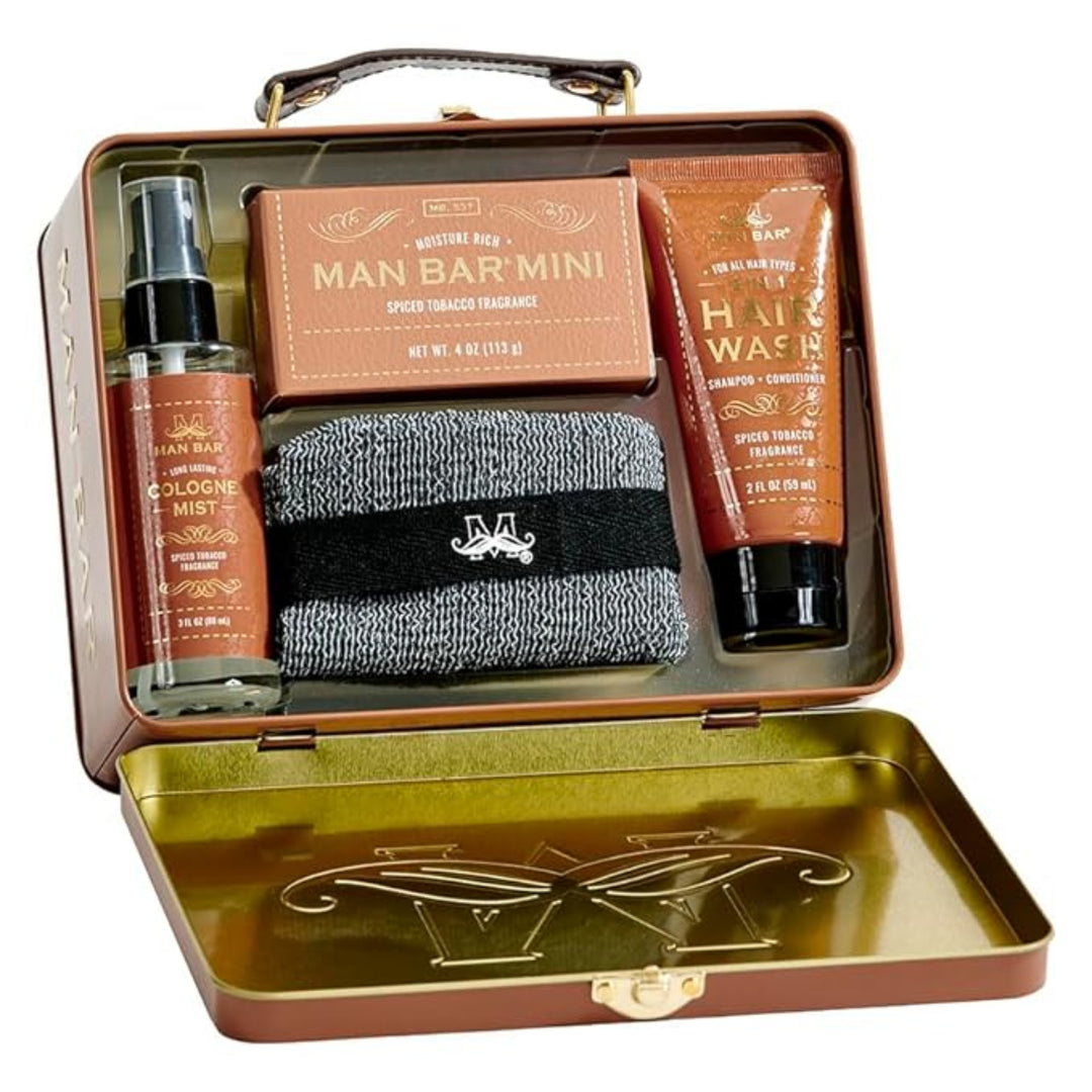 Man Bar Travel Tin Kit