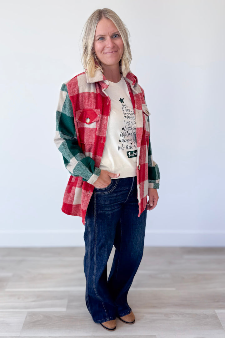 Christmas Market Shacket