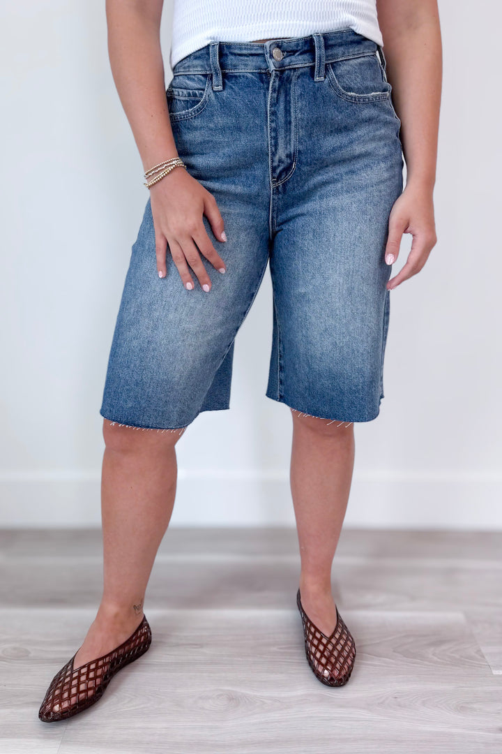 Judy Blue Constant Happiness Short